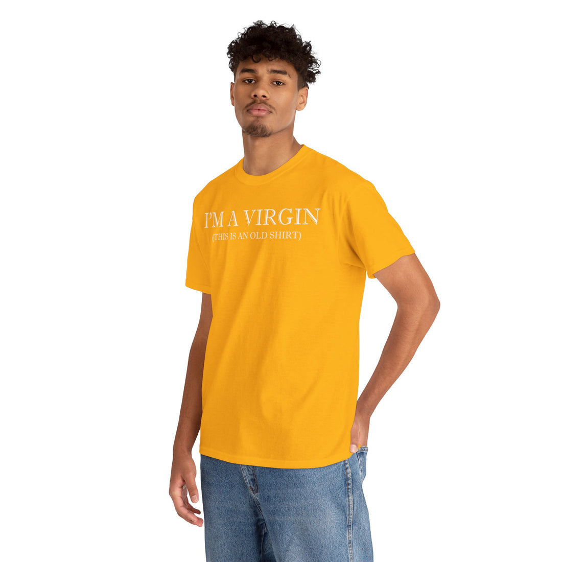 I'M Virgin This Is An Old Shirts Unisex Heavy Cotton Tee