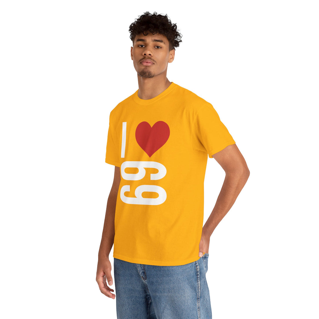 I Love 69 Unisex Heavy Cotton Tee