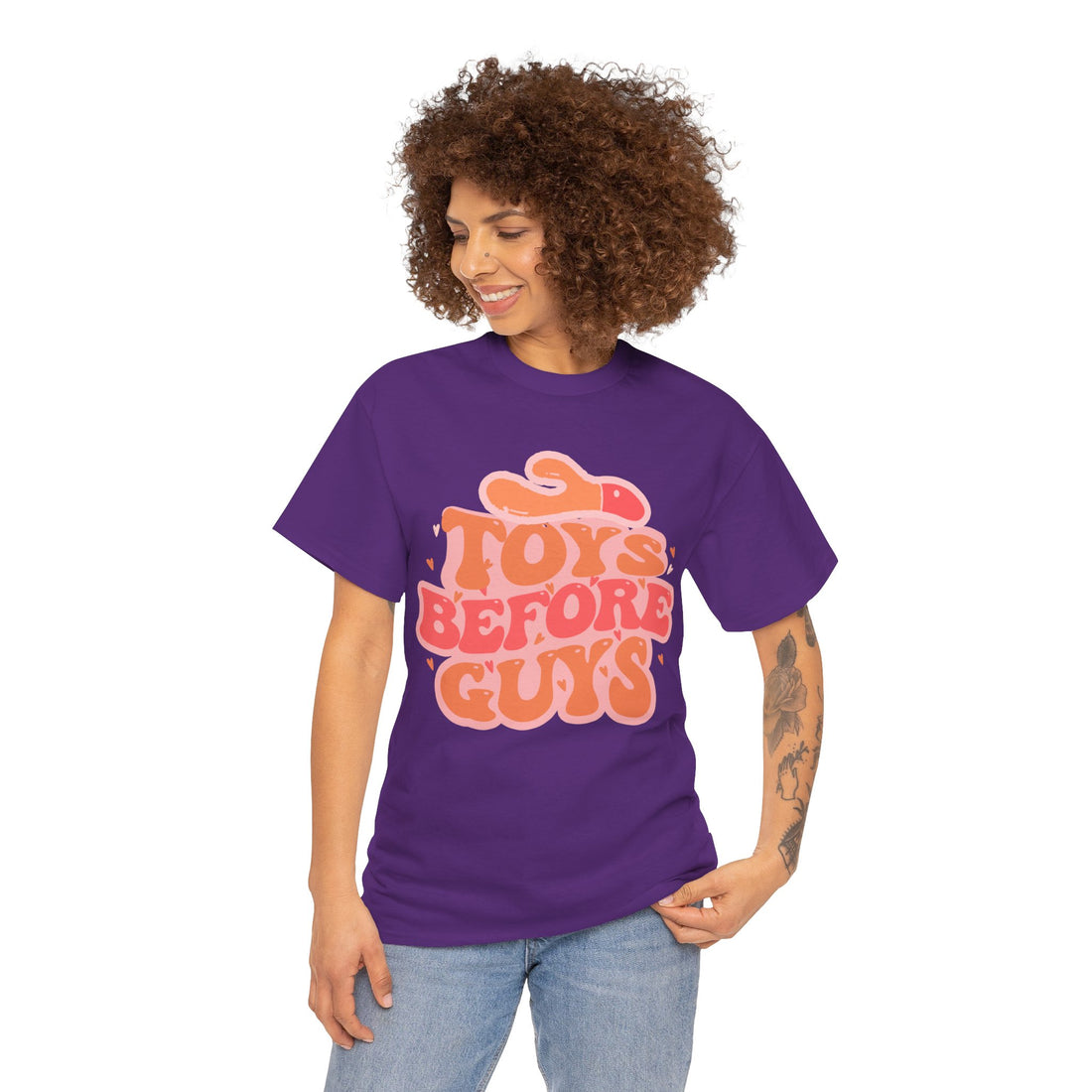 Toys Before Guys Unisex Heavy Cotton Tee