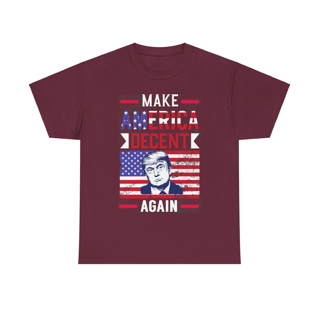 Make America Decent Again Unisex Heavy Cotton Tee