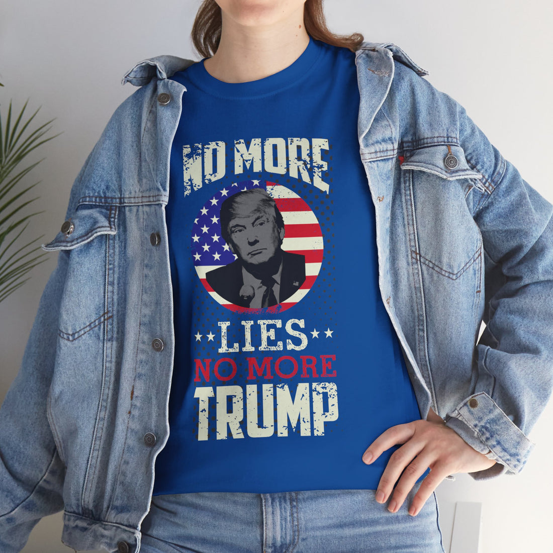 No More Lies Trump Unisex Heavy Cotton Tee