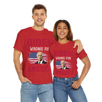 Biden Wrong for America Unisex Heavy Cotton Tee