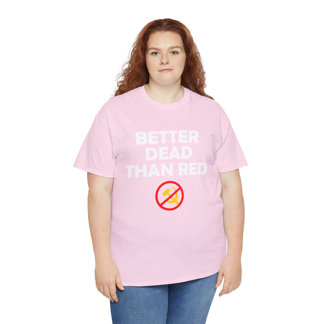 Better Dead Than Red Unisex Heavy Cotton Tee