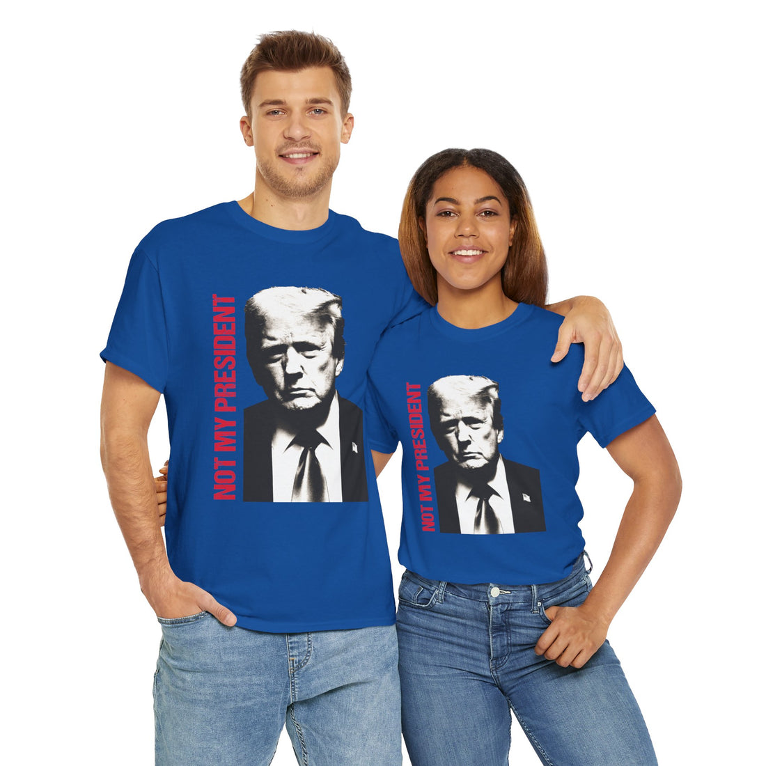 Not My President Unisex Heavy Cotton Tee