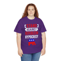 Stand Against Republican Hypocrisy Unisex Heavy Cotton Tee