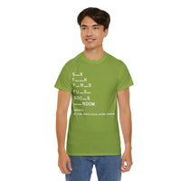 Six, Fork, Pants, Pulse, Book, Random, Unisex Heavy Cotton Tee