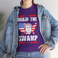 Drain The Swamp Unisex Heavy Cotton Tee