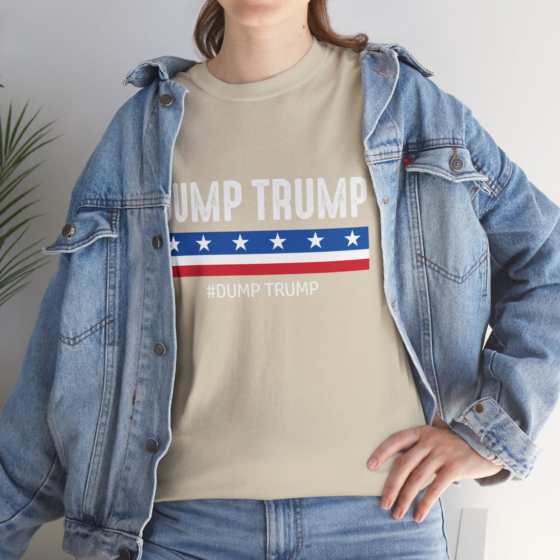 Dump Trum Unisex Heavy Cotton Tee