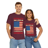 Republican Lies American Demise Unisex Heavy Cotton Tee