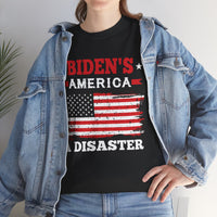 Biden's America A Disaster Unisex Heavy Cotton Tee