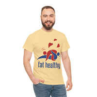 Eat Healthy Unisex Heavy Cotton Tee