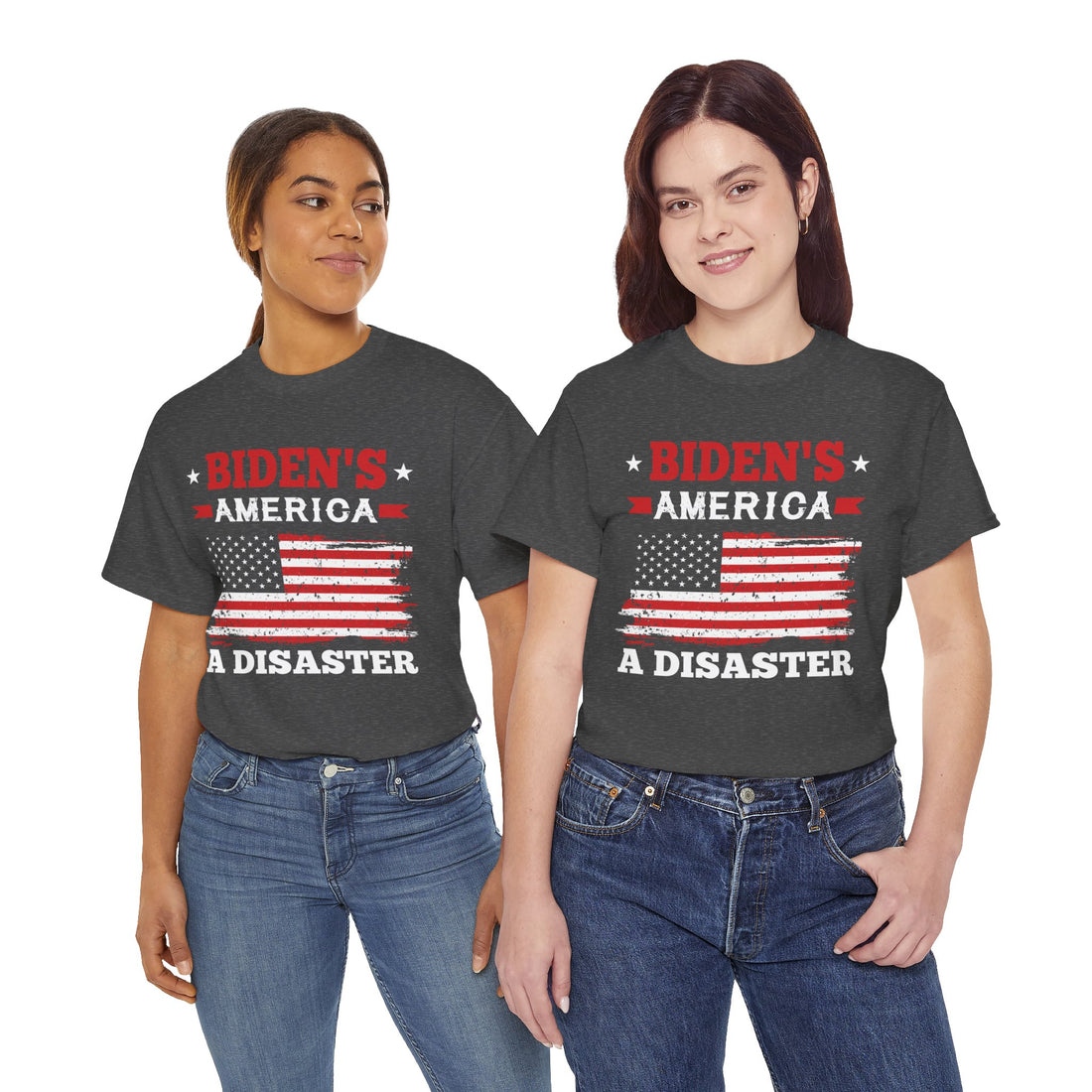 Biden's America A Disaster Unisex Heavy Cotton Tee