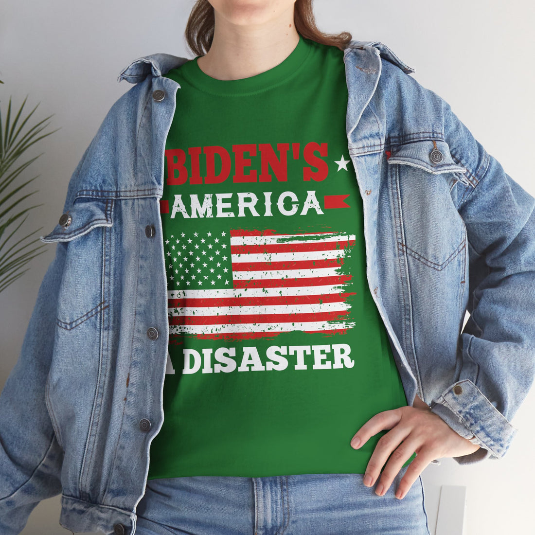 Biden's America A Disaster Unisex Heavy Cotton Tee