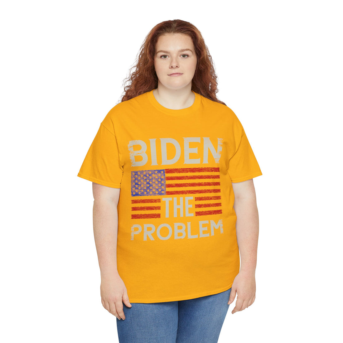 Biden The Problem Unisex Heavy Cotton Tee