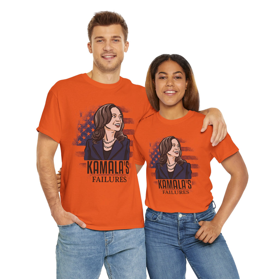 Kamala's Failures Unisex Heavy Cotton Tee