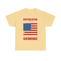 Republican Lies American Demise Unisex Heavy Cotton Tee