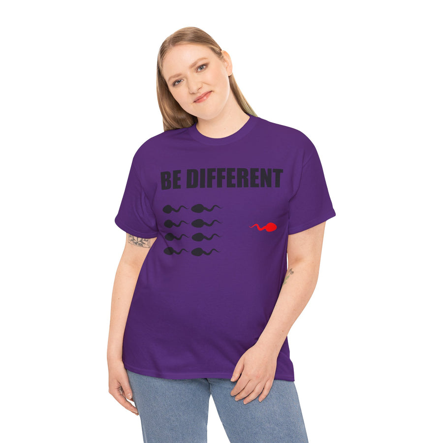 Be Different Unisex Heavy Cotton Tee