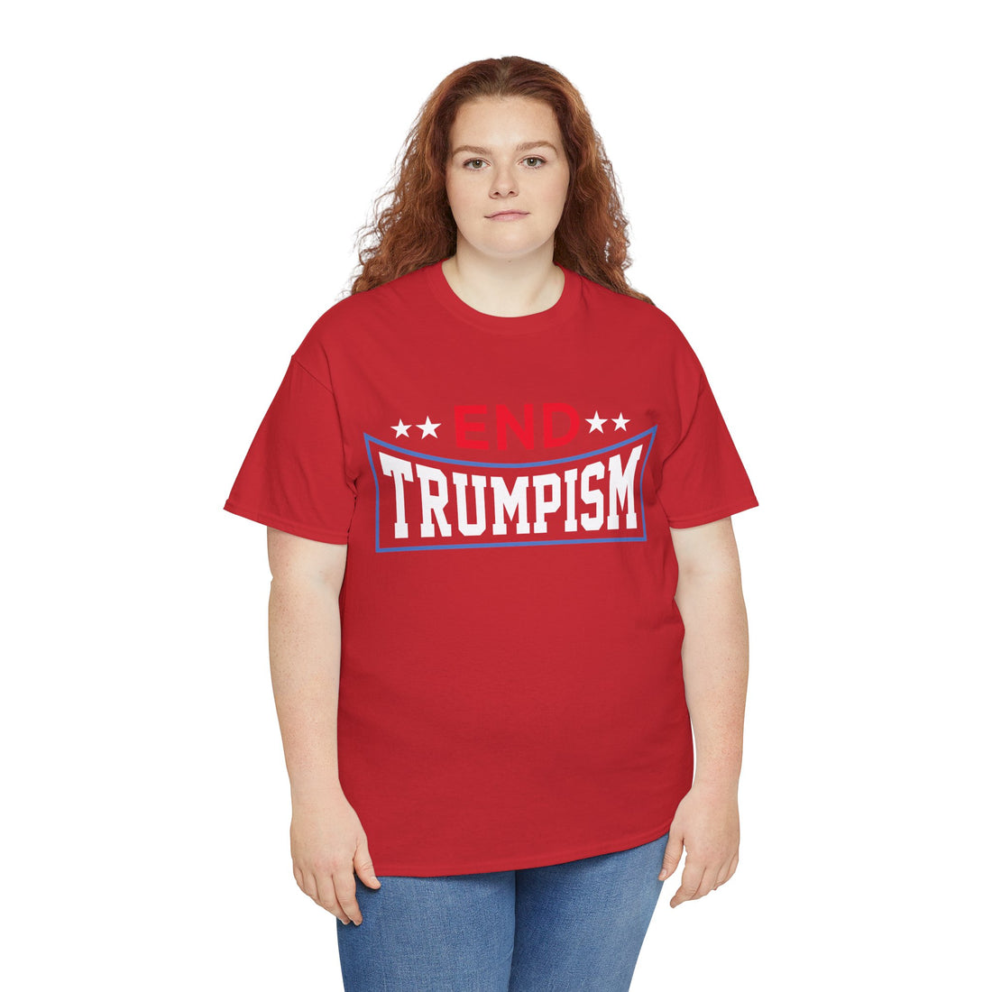 End Trumpism Unisex Heavy Cotton Tee