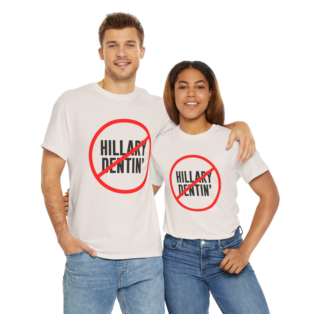 Hillary Dentin Unisex Heavy Cotton Tee