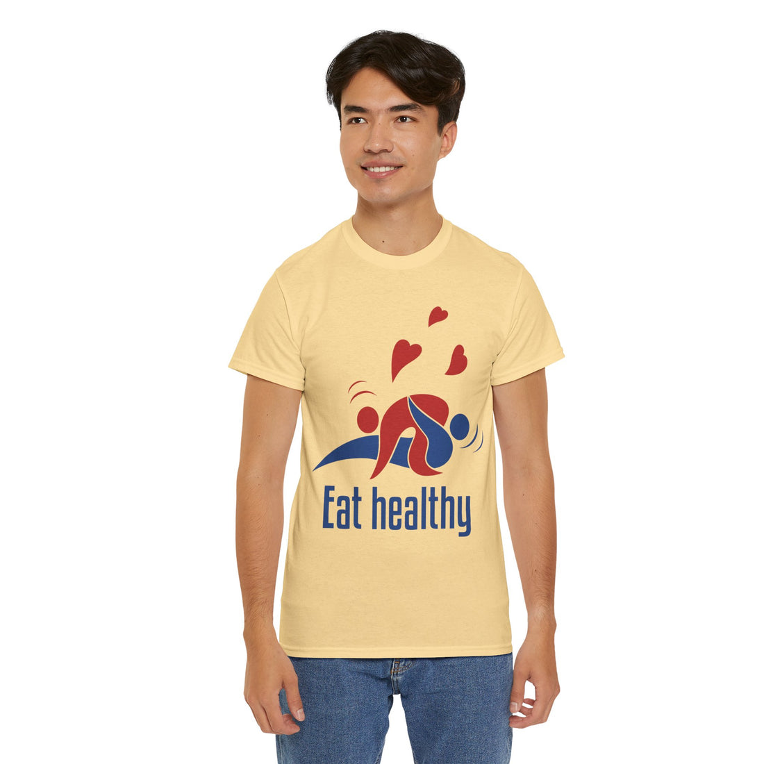 Eat Healthy Unisex Heavy Cotton Tee