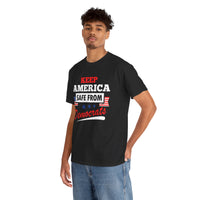 Keep America Safe From Democrats Unisex Heavy Cotton Tee