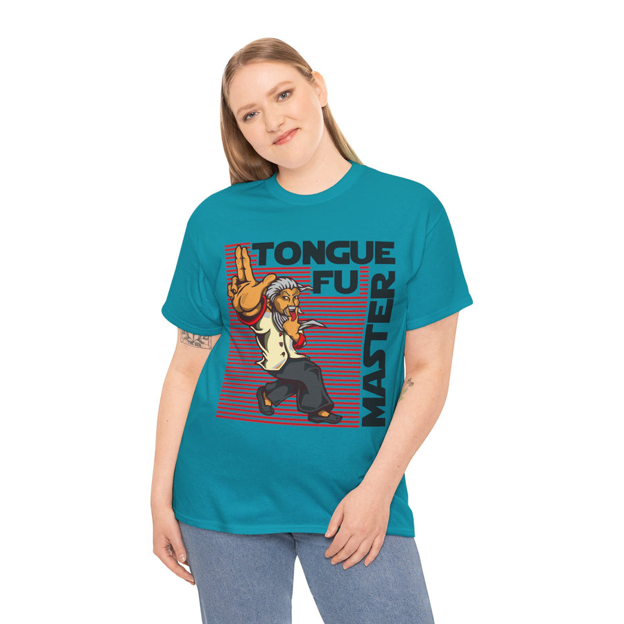 Tongue Fu Master Unisex Heavy Cotton Tee