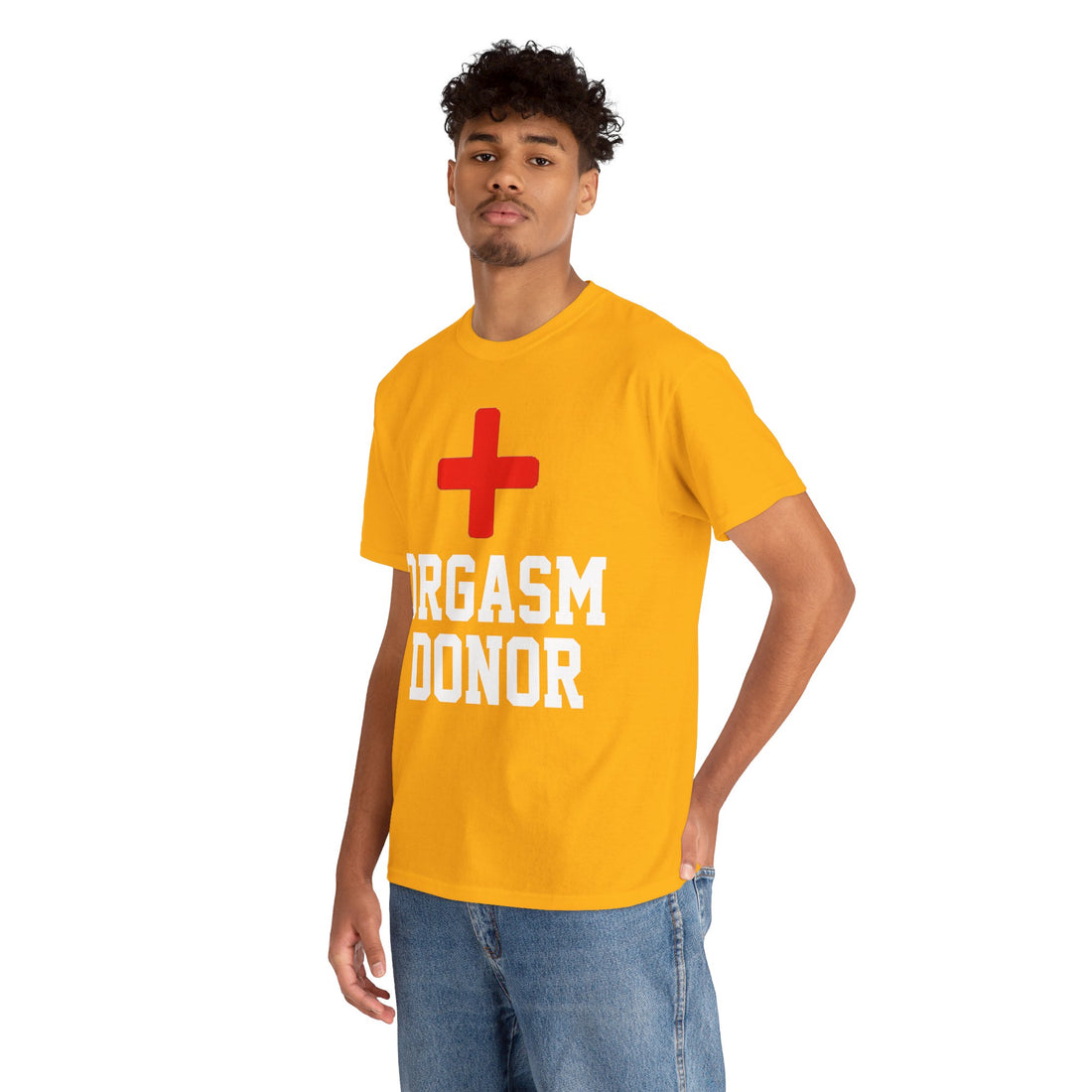 Orgasm Donor Unisex Heavy Cotton Tee