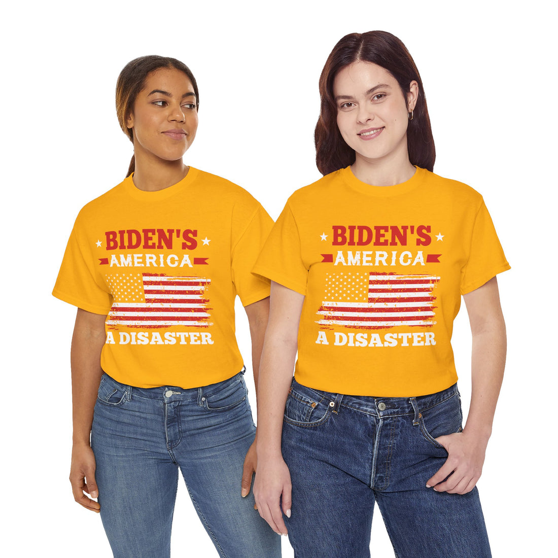 Biden's America A Disaster Unisex Heavy Cotton Tee