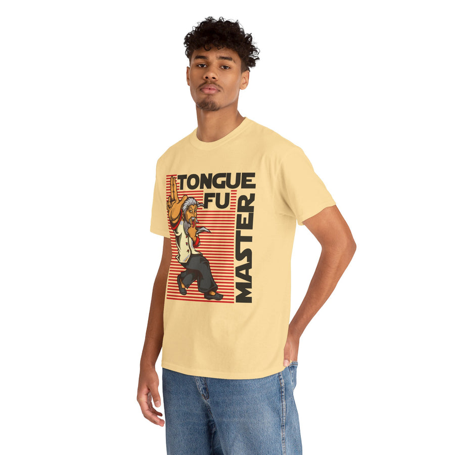 Tongue Fu Master Unisex Heavy Cotton Tee