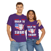 Drain The Swamp Unisex Heavy Cotton Tee