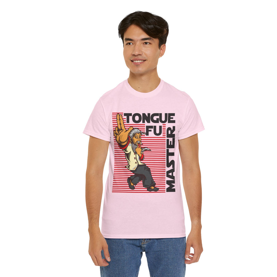 Tongue Fu Master Unisex Heavy Cotton Tee