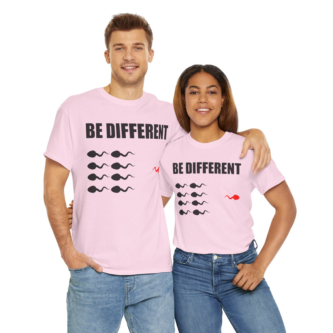 Be Different Unisex Heavy Cotton Tee