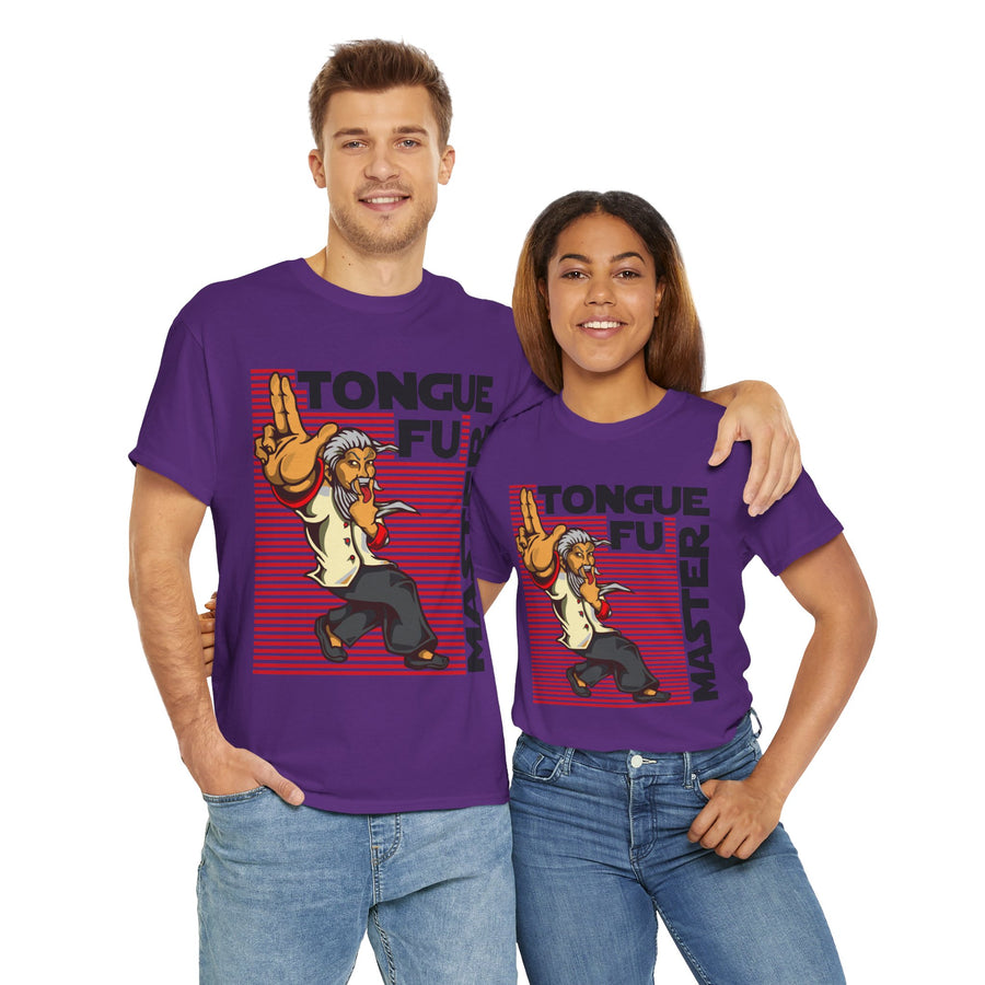 Tongue Fu Master Unisex Heavy Cotton Tee