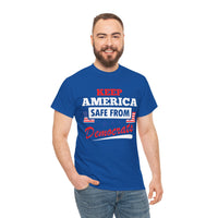 Keep America Safe From Democrats Unisex Heavy Cotton Tee