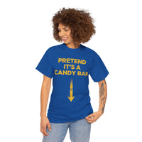 Pretend Its A Cany Bar Unisex Heavy Cotton Tee