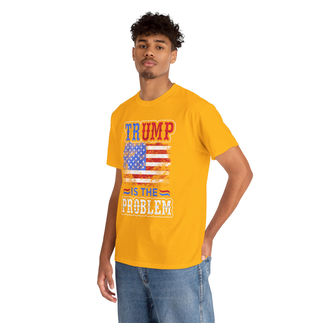 Trump Is The Problem Unisex Heavy Cotton Tee