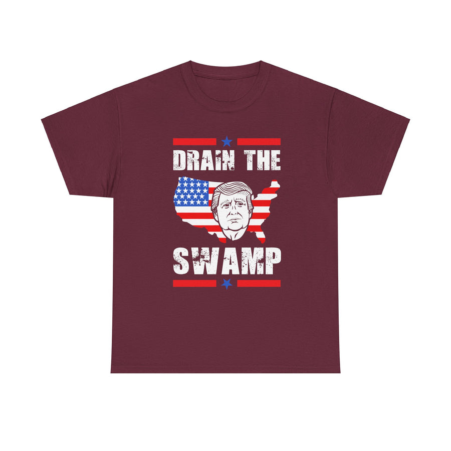 Drain The Swamp Unisex Heavy Cotton Tee