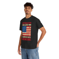 Republican Lies American Demise Unisex Heavy Cotton Tee