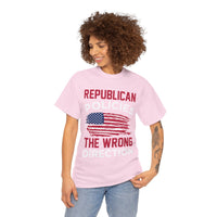 Republican Policies The Wrong Direction Unisex Heavy Cotton Tee