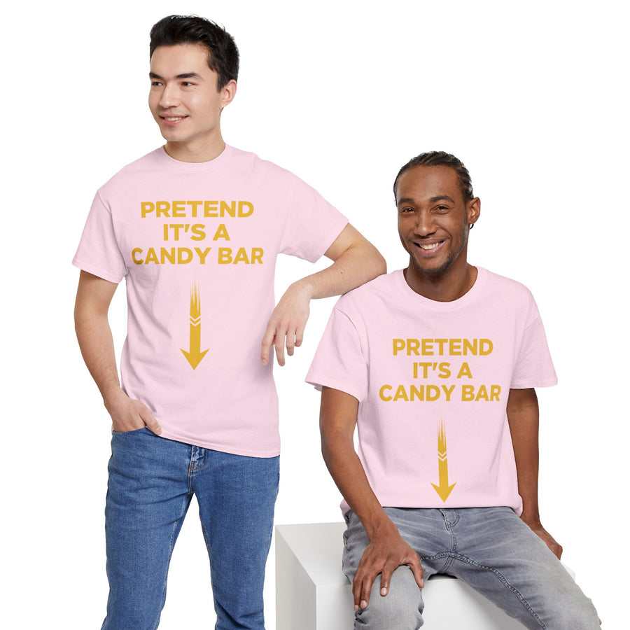 Pretend Its A Cany Bar Unisex Heavy Cotton Tee