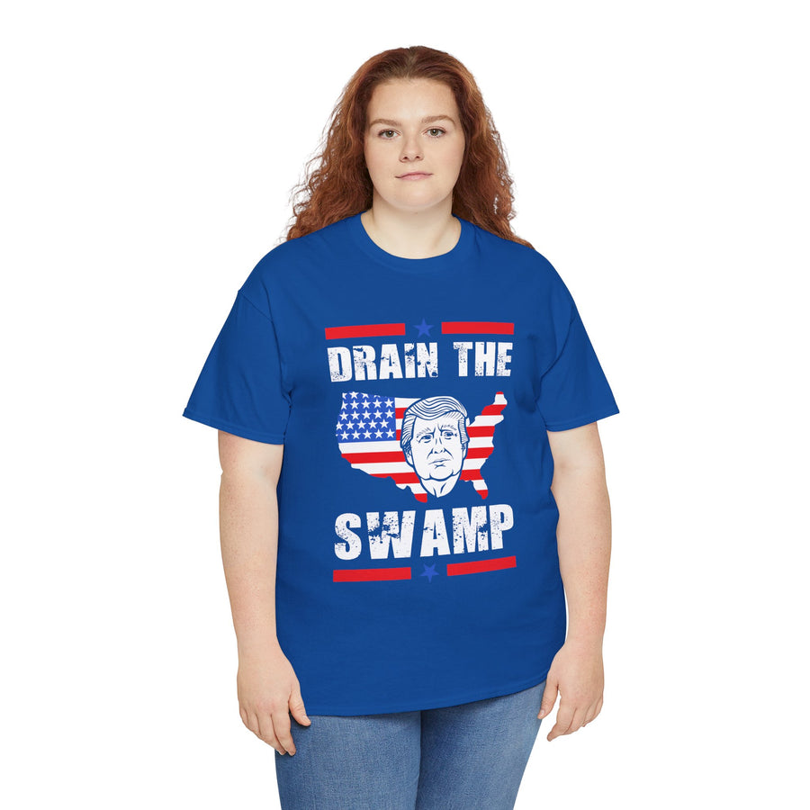 Drain The Swamp Unisex Heavy Cotton Tee