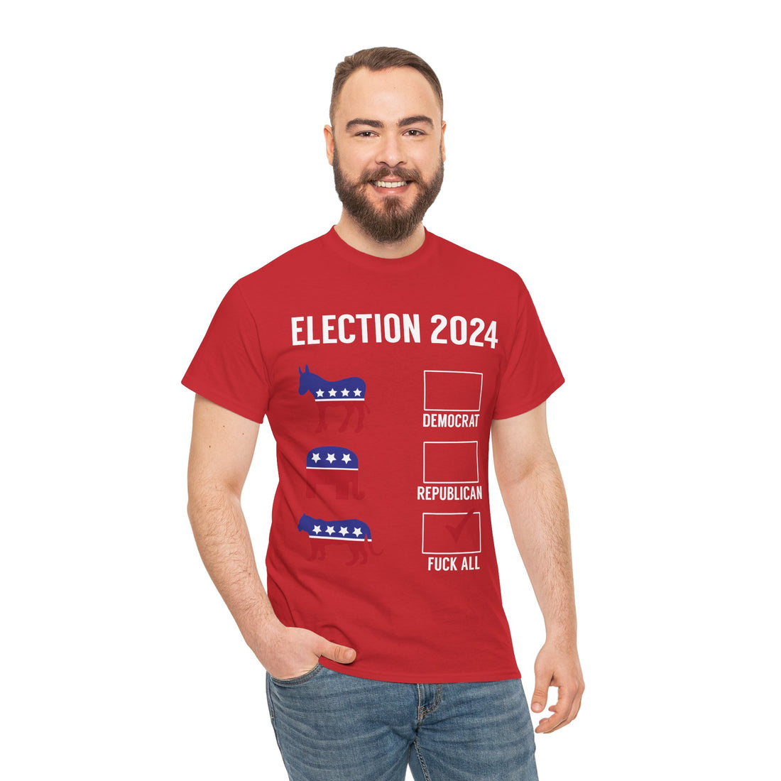 Election 2024 Unisex Heavy Cotton Tee