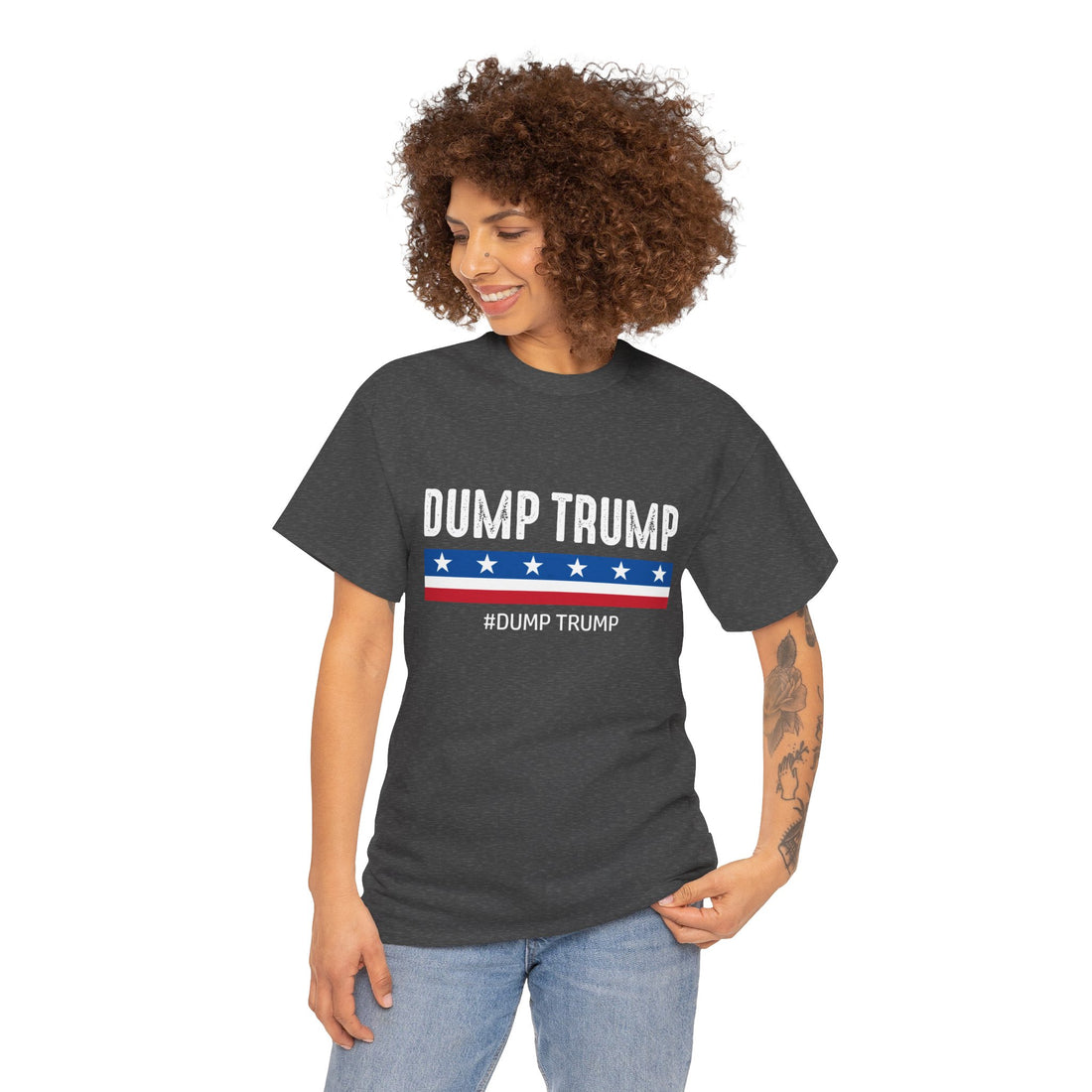 Dump Trum Unisex Heavy Cotton Tee