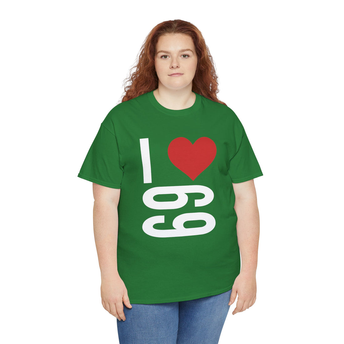 I Love 69 Unisex Heavy Cotton Tee