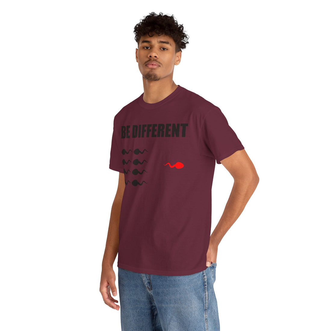 Be Different Unisex Heavy Cotton Tee