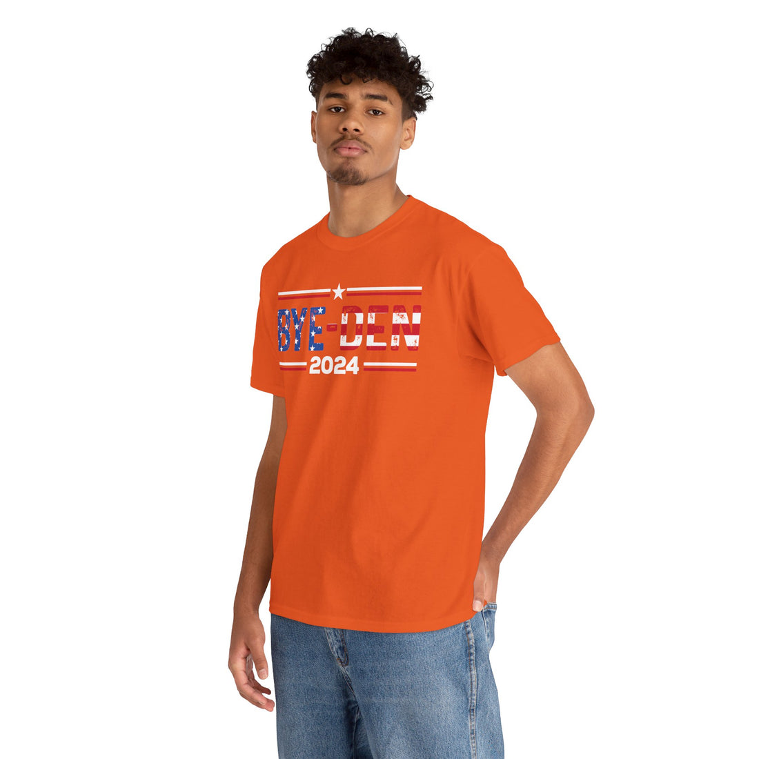 Bye Den 2024 Unisex Heavy Cotton Tee