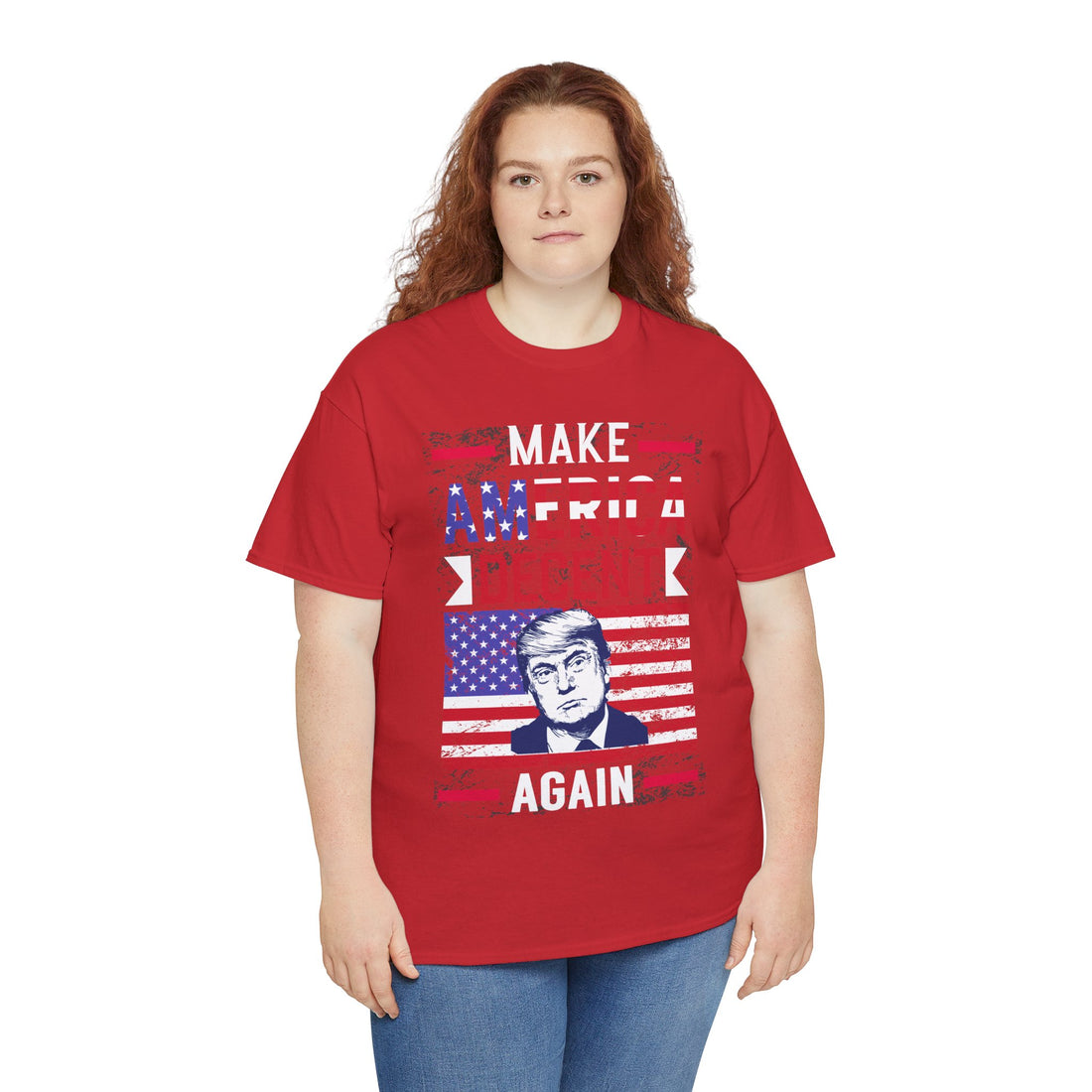 Make America Decent Again Unisex Heavy Cotton Tee