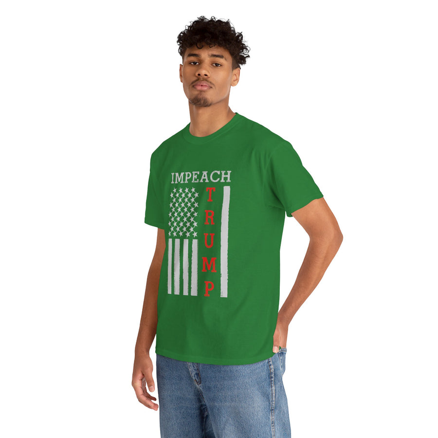 IMPEACH Trump Unisex Heavy Cotton Tee