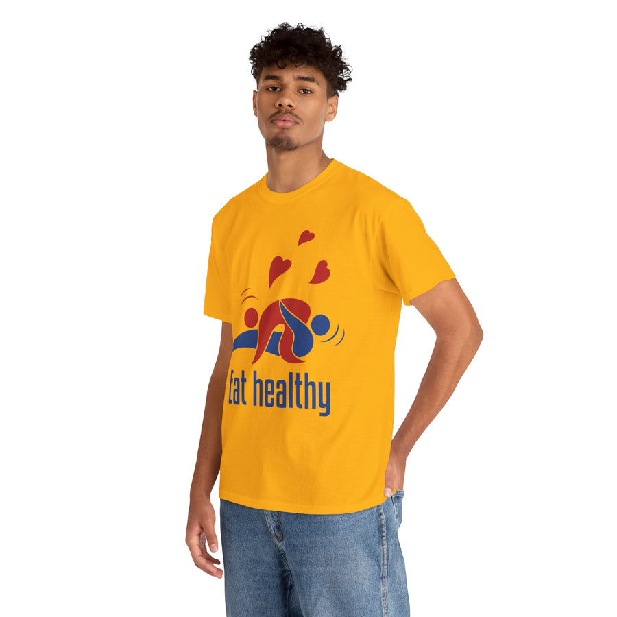 Eat Healthy Unisex Heavy Cotton Tee