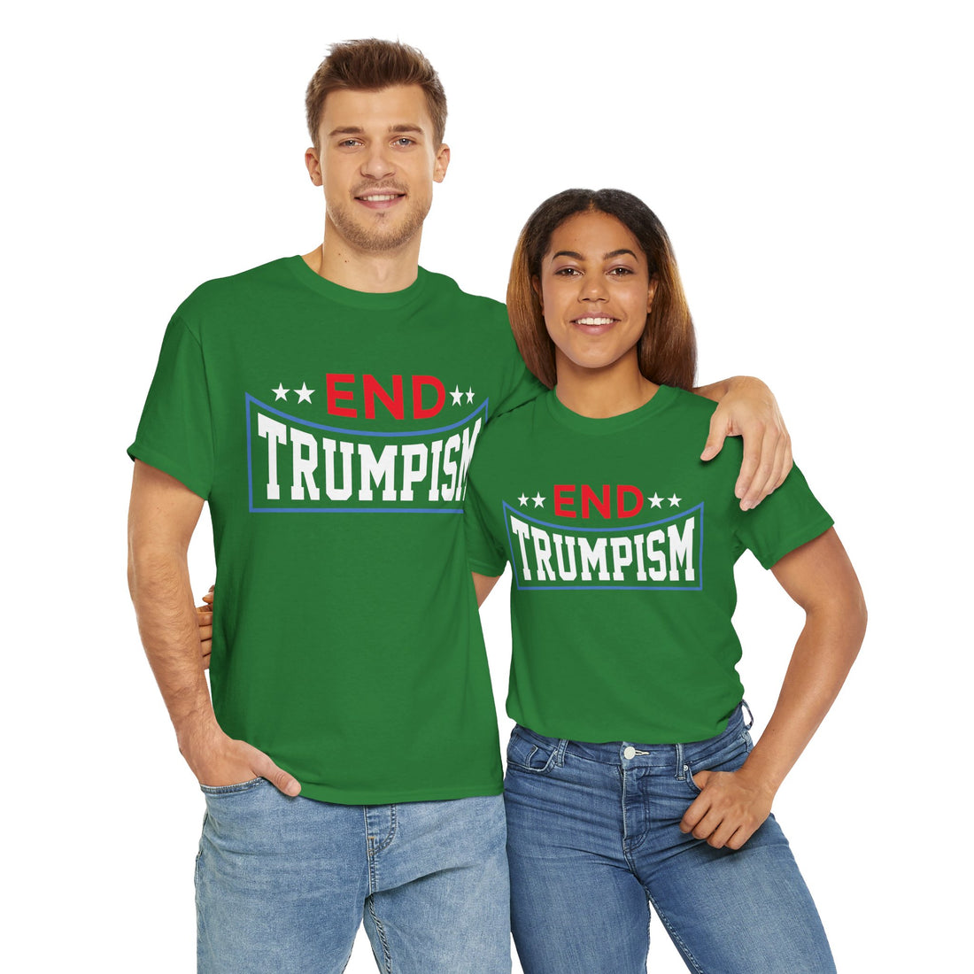 End Trumpism Unisex Heavy Cotton Tee